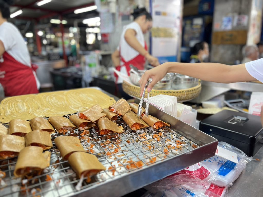 泰國美食 - 噗市場百年泰式煎餅脆餅