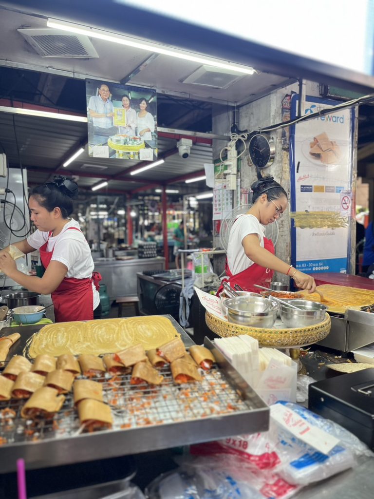 泰國美食 - 噗市場百年泰式煎餅脆餅