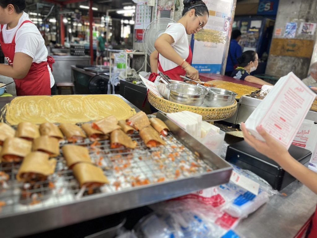 泰國美食 - 噗市場百年泰式煎餅脆餅
